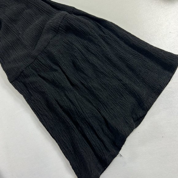 Savanna Jane Womens Dress Size 1X Black Embroidered Long Sleeve Boho Lined Flowy - Picture 8 of 12